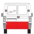 Porte arrière BLIC 6015-00-2092153P - Visuel 2