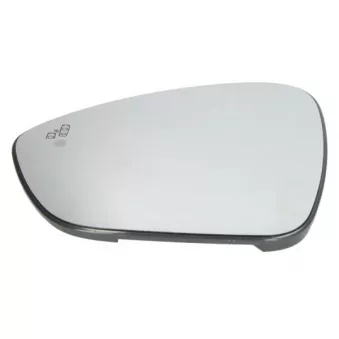 Verre de rétroviseur, rétroviseur extérieur BLIC 6102-04-2137312P
