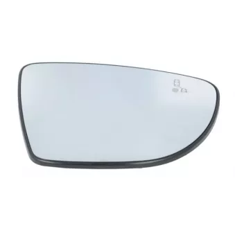 Verre de rétroviseur, rétroviseur extérieur BLIC 6102-16-2104311P