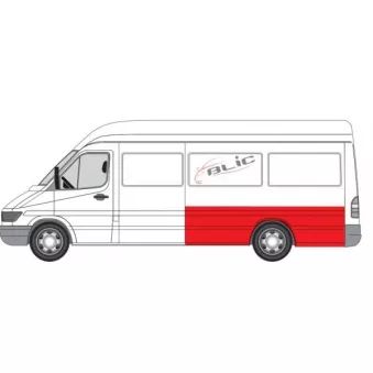 Aile arrière gauche BLIC 6504-01-3546595P