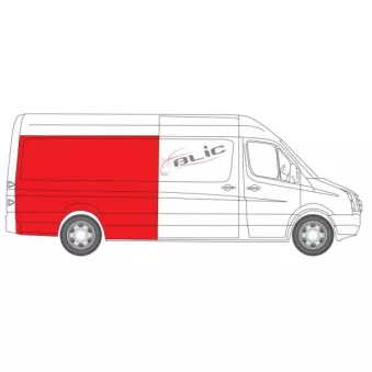 Aile arrière droit BLIC 6504-01-3548596P