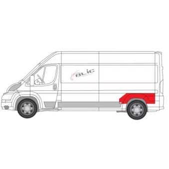 Doublure d'aile arrière gauche BLIC 6504-03-2097531K