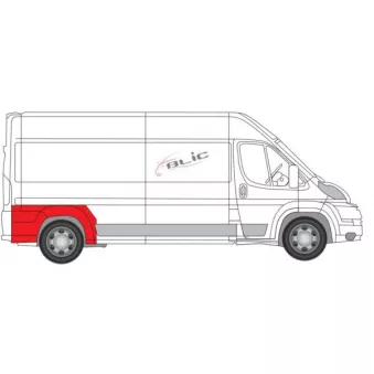 Doublure d'aile arrière droit BLIC 6504-03-2097594K
