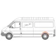 Doublure d'aile arrière gauche BLIC 6504-03-2515557P - Visuel 2