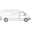 Doublure d'aile arrière droit BLIC 6504-03-2515558P - Visuel 2