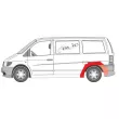 Doublure d'aile arrière gauche BLIC 6504-03-3541591P - Visuel 3