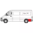 Doublure d'aile arrière gauche BLIC 6504-03-3546603K - Visuel 2