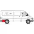 Doublure d'aile arrière droit BLIC 6504-03-3546604K - Visuel 2