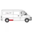 Doublure d'aile arrière droit BLIC 6504-03-3546610P - Visuel 2