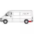 Doublure d'aile arrière gauche BLIC 6504-03-3546611P - Visuel 2