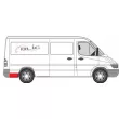 Doublure d'aile arrière droit BLIC 6504-03-3546612P - Visuel 2