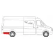 Doublure d'aile arrière droit BLIC 6504-03-3548594P - Visuel 2