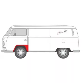 Doublure d'aile avant gauche BLIC 6504-03-9556331K