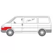 Doublure d'aile avant gauche BLIC 6504-03-9558339P - Visuel 2