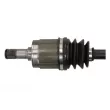 Arbre de transmission avant droit PASCAL G24016PC - Visuel 3