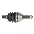 Arbre de transmission avant gauche PASCAL G25004PC - Visuel 2