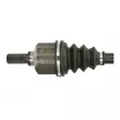 Arbre de transmission avant gauche PASCAL G2C182PC - Visuel 3