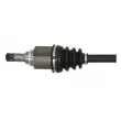 Arbre de transmission avant gauche PASCAL G2M041PC - Visuel 3