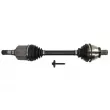 Arbre de transmission avant gauche PASCAL G2V039PC - Visuel 1