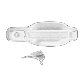 Poignée extérieure de porte avant droit PACOL IVE-DH-0018