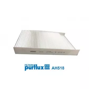 Filtre, air de l'habitacle PURFLUX AH518