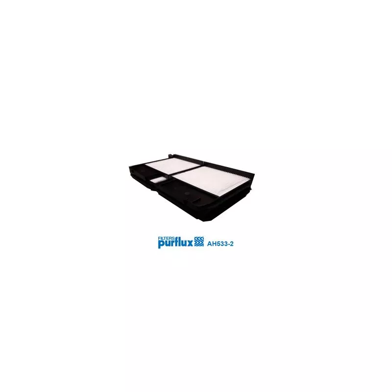 Filtre, air de l'habitacle PURFLUX AH533-2