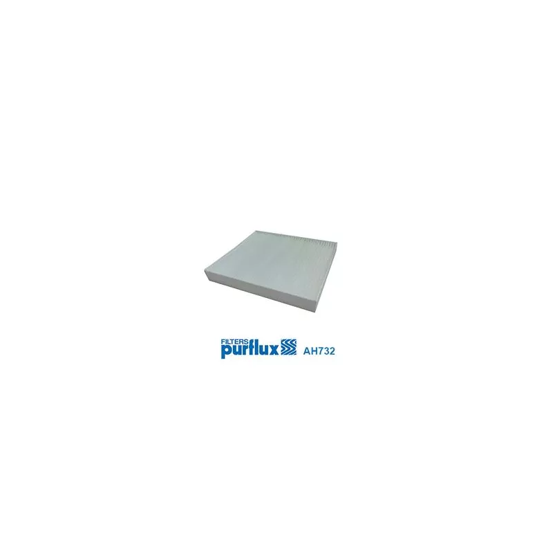 Filtre, air de l'habitacle PURFLUX AH732