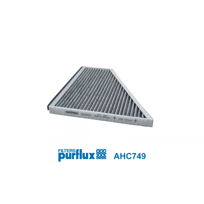 Filtre, air de l'habitacle PURFLUX AHC749