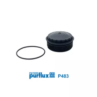 Couvercle, boîtier du filtre à huile PURFLUX P483