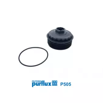 Couvercle, boîtier du filtre à huile PURFLUX P505