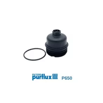 Couvercle, boîtier du filtre à huile PURFLUX P650