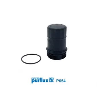 Couvercle, boîtier du filtre à huile PURFLUX P654