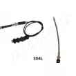 Tirette à câble, frein de stationnement arrière gauche JAPANPARTS BC-324L - Visuel 3