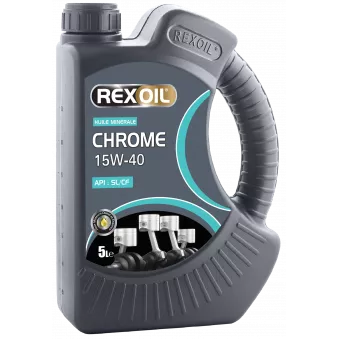 Huile moteur 15W-40 A3/B3 - 5L REXOIL R15W40L5