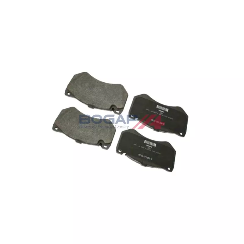 Jeu de 4 plaquettes de frein avant BOGAP C8210212