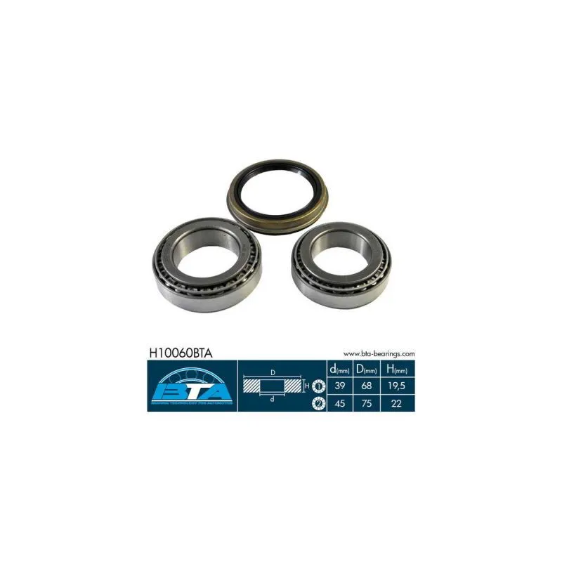 Roulement de roue avant BTA H10060BTA