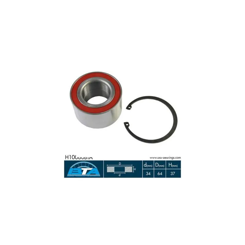 Roulement de roue avant BTA H10080BTA