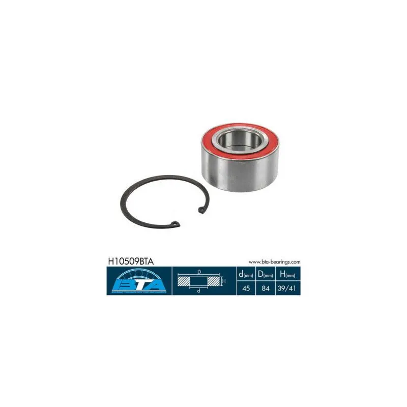 Roulement de roue avant BTA H10509BTA