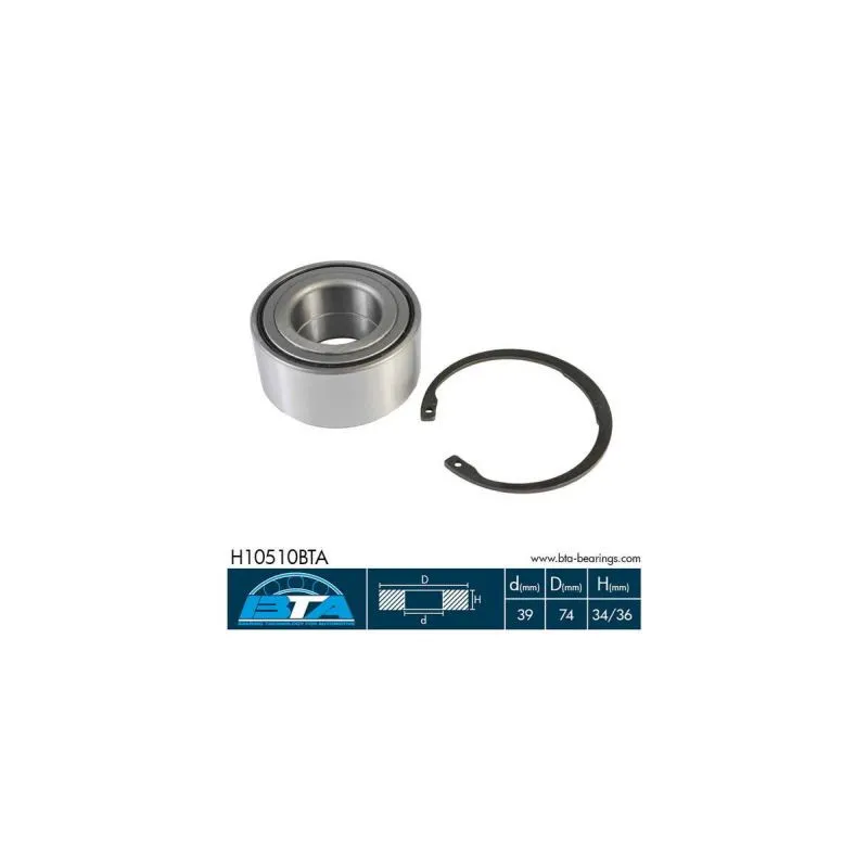 Roulement de roue avant BTA H10510BTA