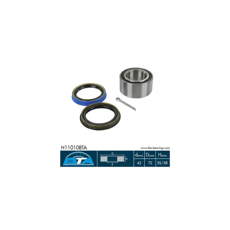Roulement de roue avant BTA H11010BTA