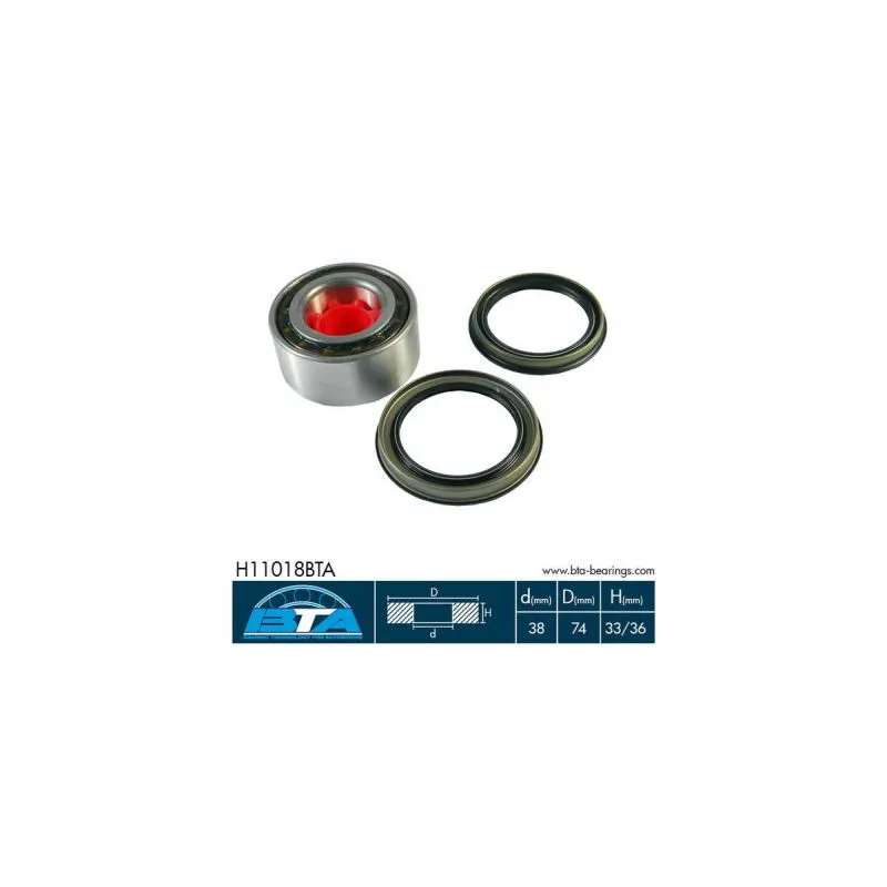 Roulement de roue arrière BTA H11018BTA