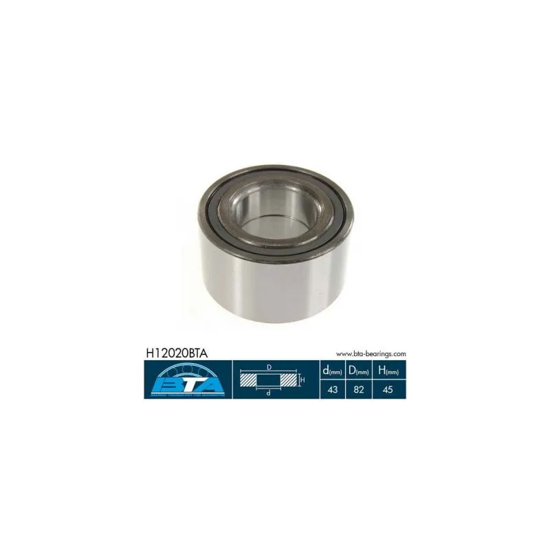 Roulement de roue avant BTA H12020BTA