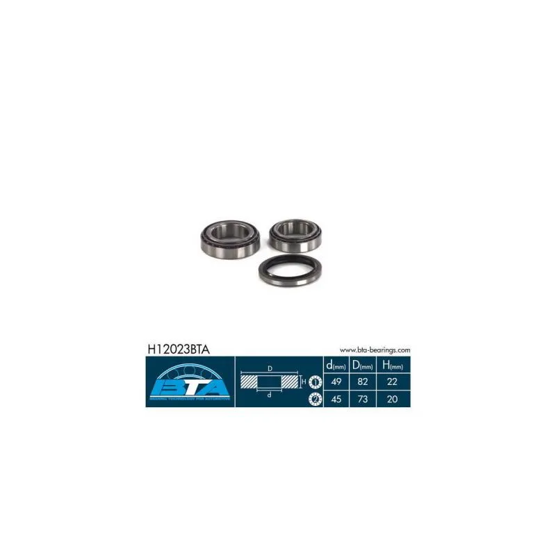 Roulement de roue avant BTA H12023BTA