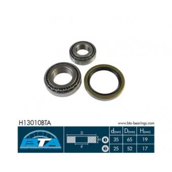 Roulement de roue avant BTA H13010BTA