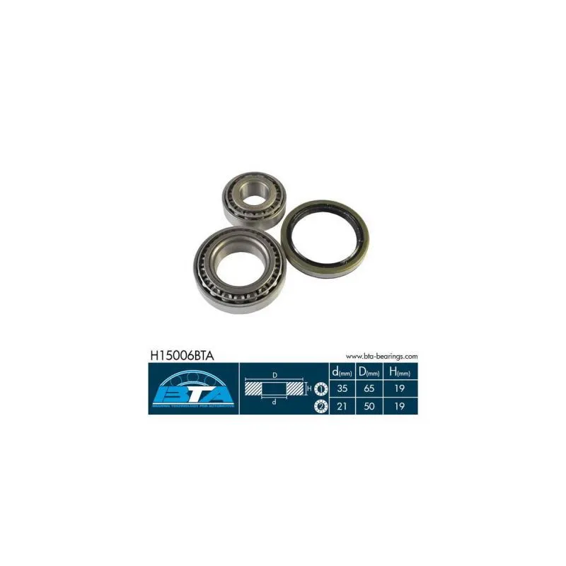 Roulement de roue avant BTA H15006BTA