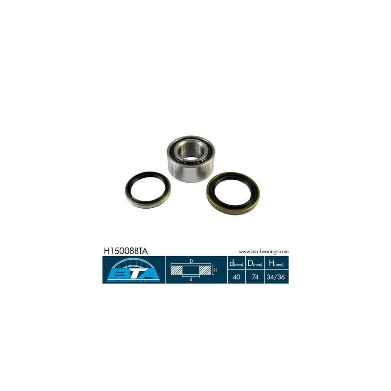 Roulement de roue avant BTA H15008BTA
