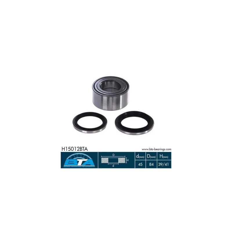 Roulement de roue avant BTA H15012BTA