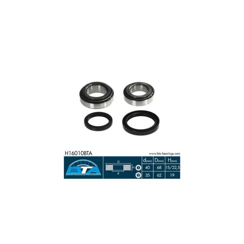 Roulement de roue avant BTA H16010BTA
