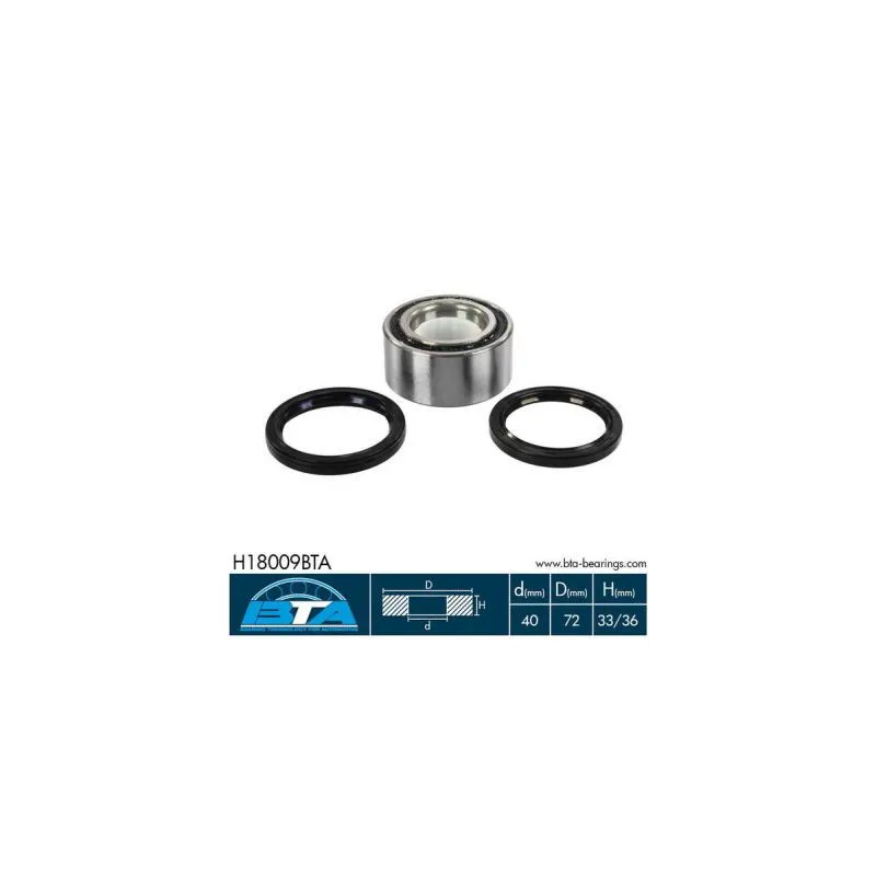 Roulement de roue avant BTA H18009BTA