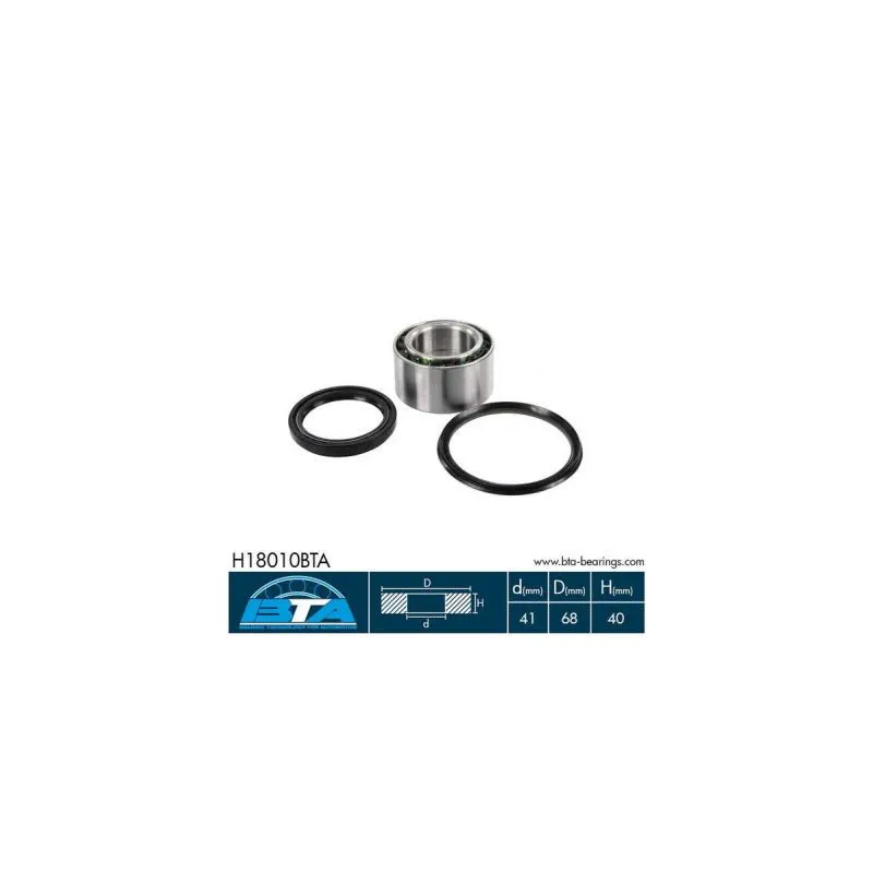 Roulement de roue avant BTA H18010BTA